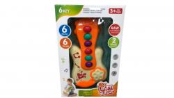 BRINQ MINI GUITARRA MUSICAL BABY 20X13CM MT0522