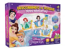 BRINQ JG EDUC PRINC DISNEY DESC AS VOGAIS 10PCS 17.5X23.5CM